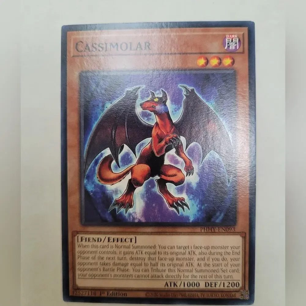 Photon Hypernova Cassimola PHHY-EN093 Fiend Level 3 Monster Yu-gi-oh Card